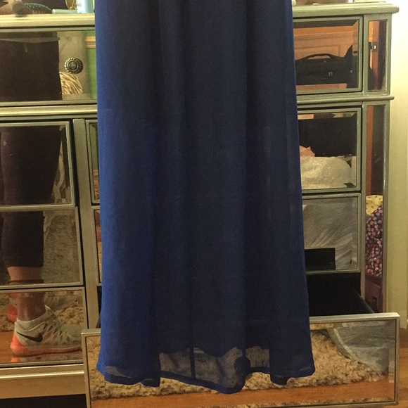 Pattern strapless dress - Picture 4 of 4